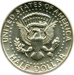 image for: 1977-D 50c ANACS MS64
