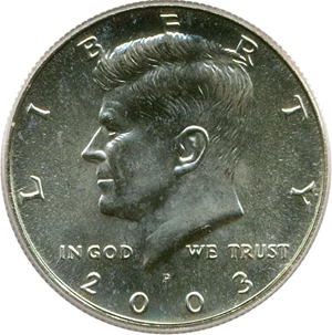 image for: 2003-P 50c PCGS MS66