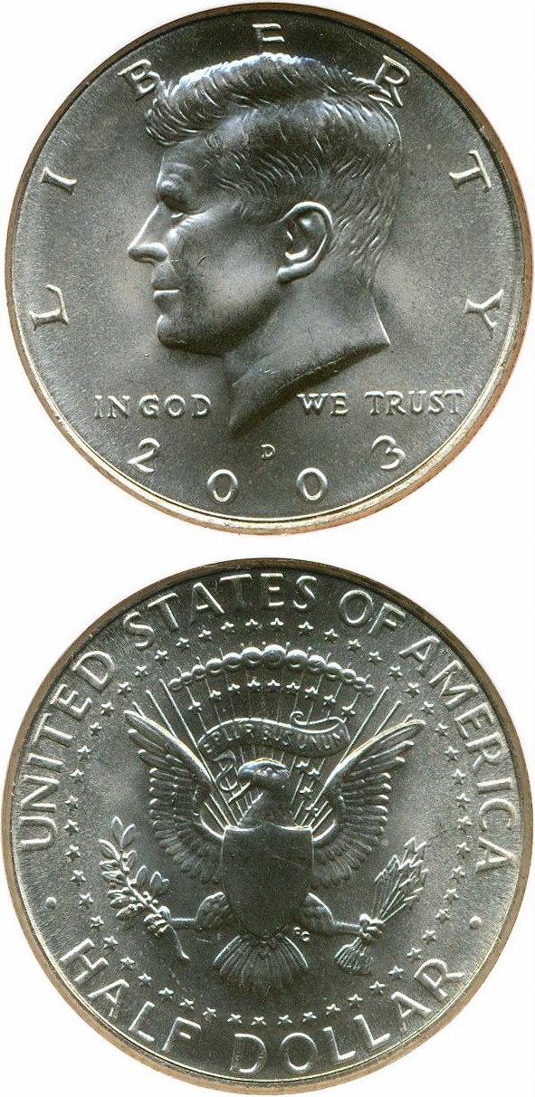 image for: 2003-D 50c NGC MS66