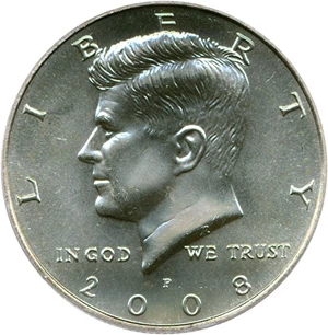 image for: 2008-P 50c PCGS MS66