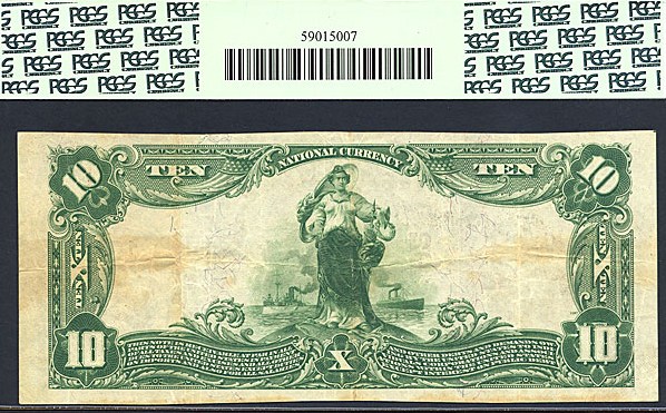 image for: 1902 $10 FNB of Brunswick, ME PCGS F12 (Fr.624, Charter #192)