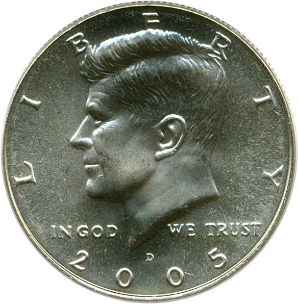 image for: 2005-D 50c PCGS MS67  (Satin Finish)