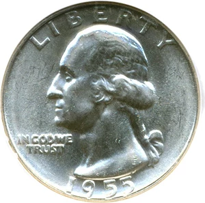 image for: 1955-D 25c NGC MS65