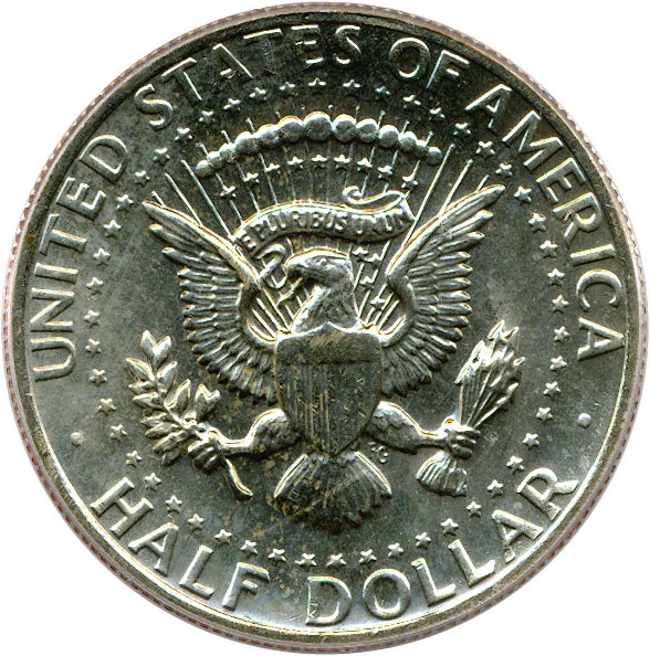 image for: 1973-D 50c PCGS MS66