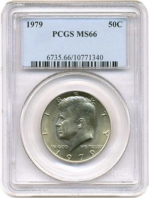 image for: 1979 50c PCGS MS66