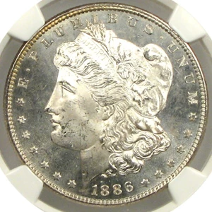 image for: 1886 $1 NGC MS65 DMPL