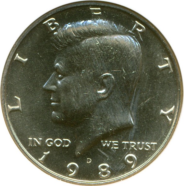 image for: 1989-D 50c NGC MS66