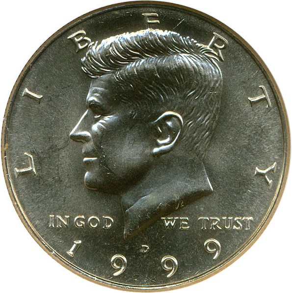 image for: 1999-D 50c NGC MS66