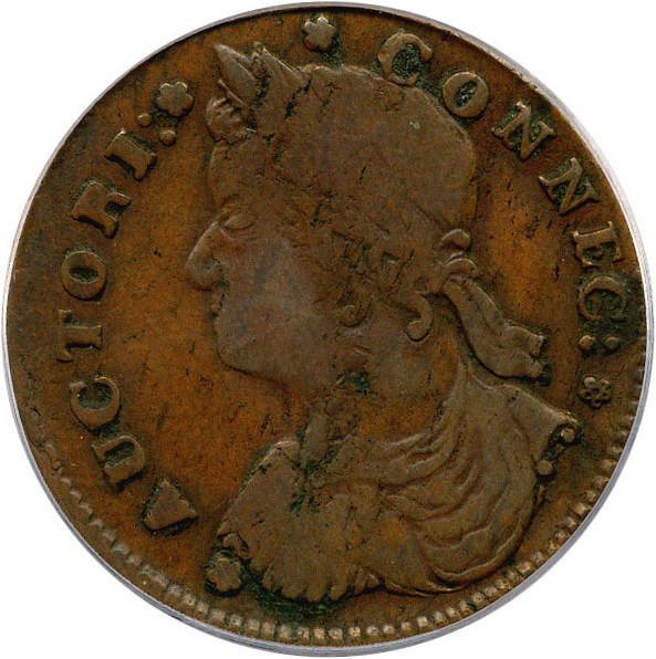 image for: 1787 Connecticut PCGS VF20 (Draped Bust Left)