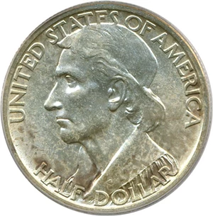image for: 1935/34 Boone 50c PCGS MS65