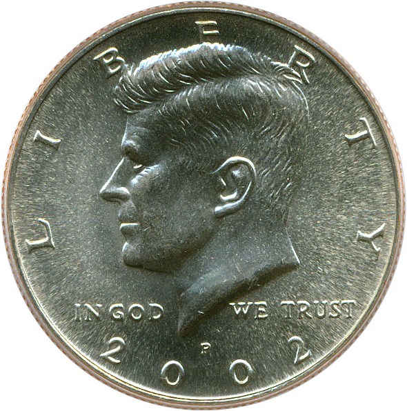 image for: 2002-P 50c PCGS MS67