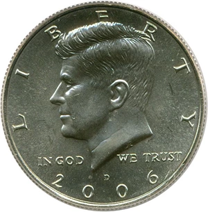 image for: 2006-D 50c PCGS MS66