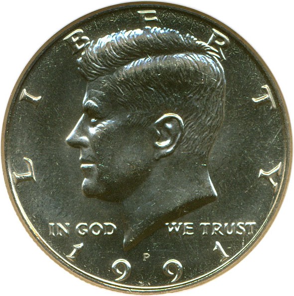 image for: 1991-P 50c NGC MS66