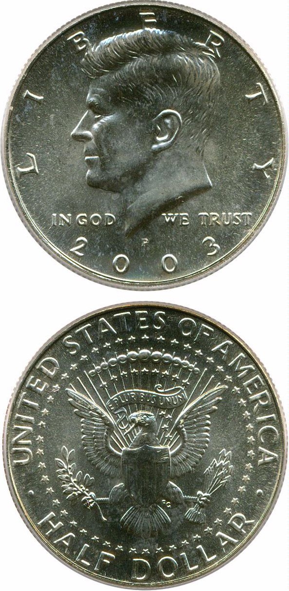 image for: 2003-P 50c PCGS MS66