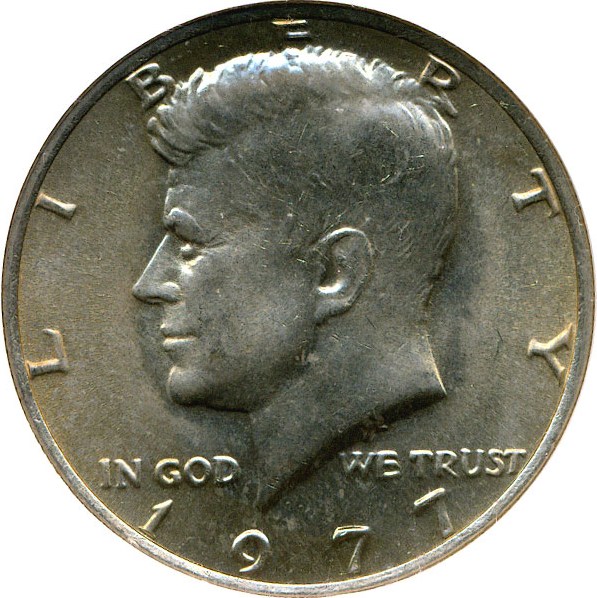 image for: 1977 50c NGC MS65