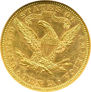 image for: 1898-S $10 NGC AU58