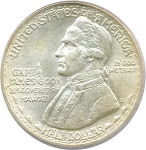 image for: 1928 Hawaiian 50c PCGS MS64