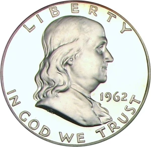 image for: 1962 50c NGC Proof 67 UCameo