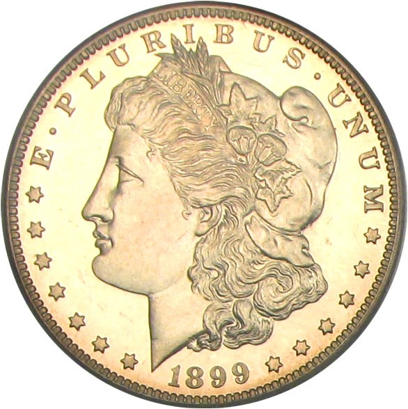 image for: 1899 $1 PCGS Proof 64 Cameo