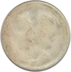 image for: Mint Error: No Date Mercury 10c PCGS XF40 (100% Uniface Obverse Strike)