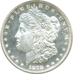 image for: 1878-S $1 PCGS MS65 PL
