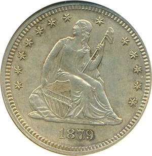 image for: 1879 25c DGS Proof 61 (Cleaned)