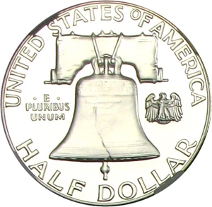 image for: 1961 50c NGC Proof 69 Cameo
