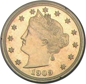 image for: 1909 5c PCGS/CAC Proof 66 OGH