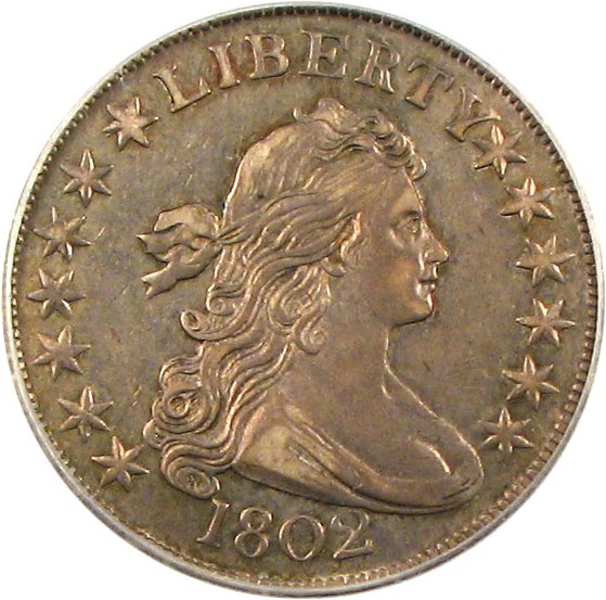 image for: 1802 50c PCGS/SecurePlus AU53 ex: Pryor