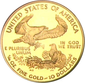 image for: 2001-W Gold Eagle $10 PCGS Proof 69 DCameo