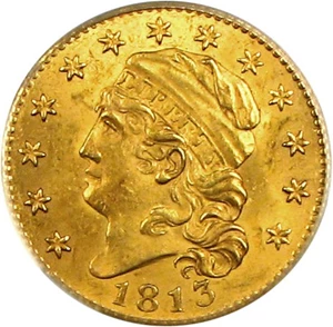 image for: 1813 $5 PCGS MS63