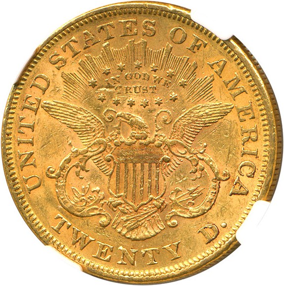 image for: 1873 $20 NGC AU55  (Closed 3)