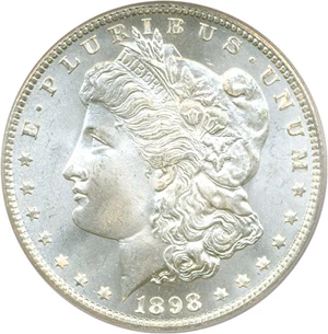 image for: 1898-O $1 PCGS/CAC MS67