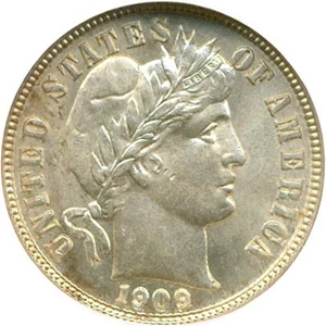 image for: 1909-S 10c NGC MS65