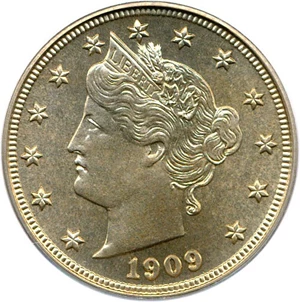 image for: 1909 5c PCGS Proof 67