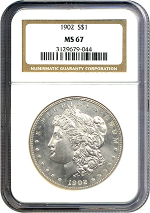 image for: 1902 $1 NGC MS67