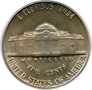 image for: 1947 5c PCGS MS65