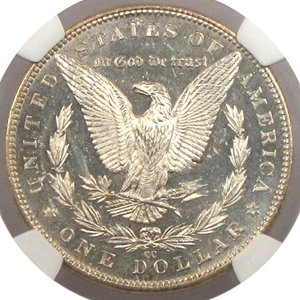 image for: 1889-CC $1 NGC MS61 PL