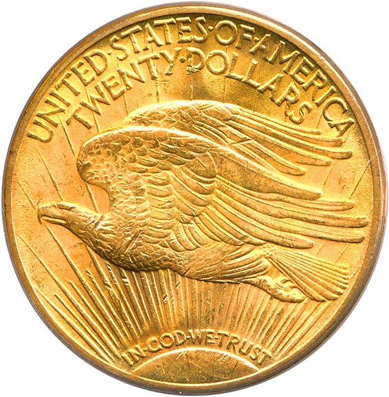 image for: 1931 $20 PCGS MS63