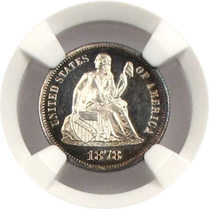image for: 1878 10c NGC/CAC Proof 64 Cameo