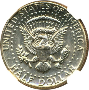 image for: 1974-D 50c NGC MS65 (Doubled Die Obverse, FS-101)