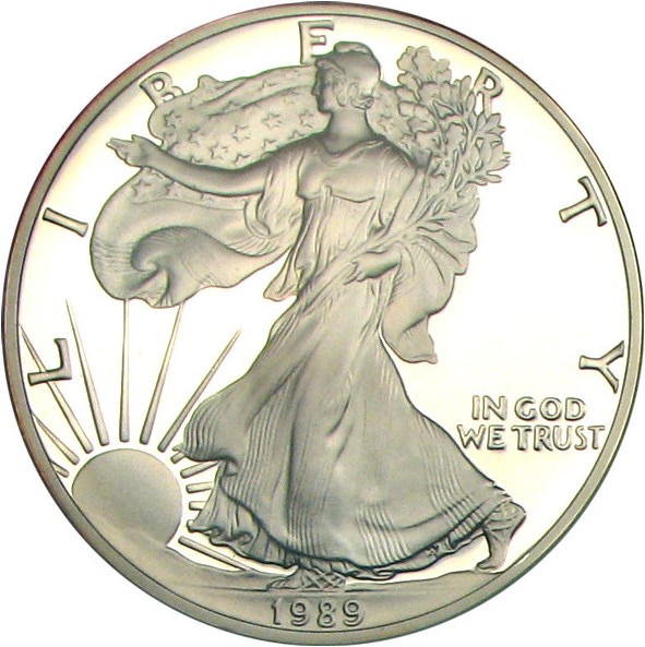 image for: 1989-S Silver Eagle $1 NGC Proof 69 UCameo