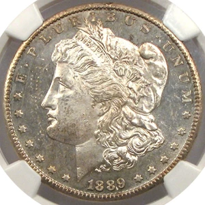 image for: 1889-CC $1 NGC MS61 PL