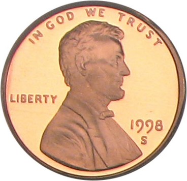 image for: 1998-S 1c PCGS Proof 68 RD DCameo (FS-901 Close AM)