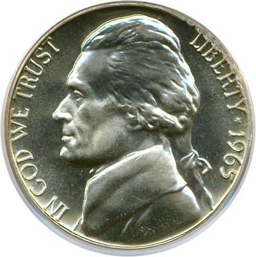 image for: 1965 5c PCGS MS67 (SMS)