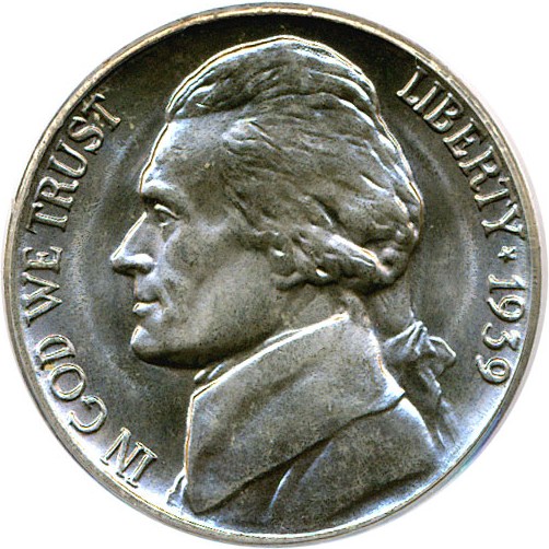 image for: 1939 5c PCGS MS66