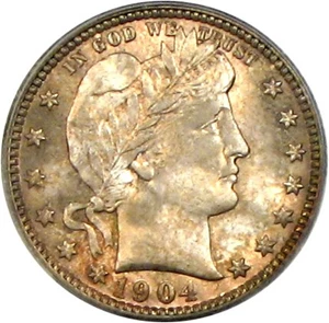 image for: 1904-O 25c PCGS/CAC MS66 Secure Plus