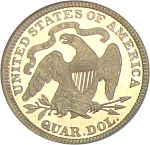 image for: 1886 25c NGC/CAC Proof 66 Cameo