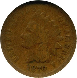 image for: 1870 1c NGC Good-4