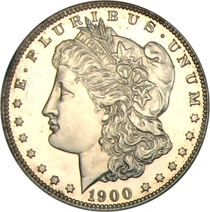 image for: 1900 $1 PCGS/CAC Proof 63
